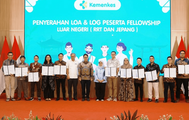 Kemenkes Berangkatkan 27 Dokter Belajar ke RRT dan Jepang