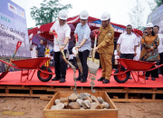 Groundbreaking dari peningkatan status RSUD Bobong