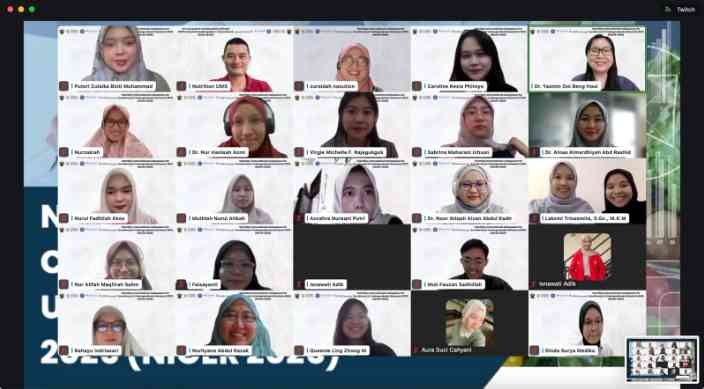 Forum Nutrition International Colloquium for Excellence in Undergraduate Research (NICER) 2025 oleh Departemen Ilmu Gizi FKM Unhas.