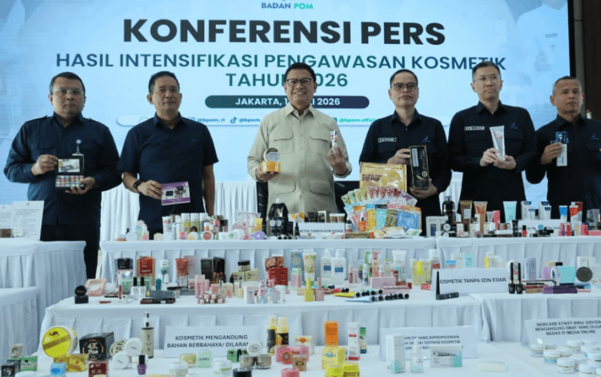 BPOM Temukan Kosmetik Ilegal