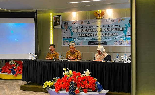 Dinkes Kalsel Dorong Sekolah Sehat, Siapkan Generasi Unggul Menuju Indonesia Emas 2045