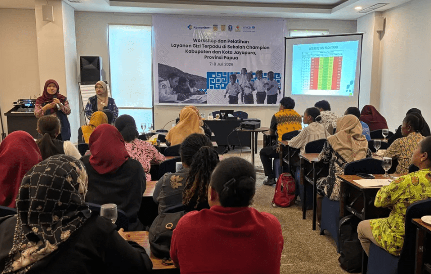 Dinkes Papua Latih 50 Wakil Sekolah Penguatan Layanan Gizi Dukungan Dari UNICEF CIDCA