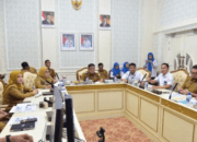 Pemkot Palembang bersama BPJS Kesehatan menggelar Forum Komunikasi Implementasi Strategi Rekrutmen dan Reaktivasi Peserta JKN untuk UHC di Palembang, Senin, (13/7). ANTARA/Edo Purmana