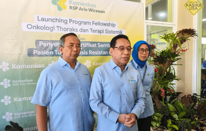 Wamenkes Benjamin Paulus Octavianus saat di RSI Paru Salatiga